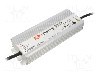 Alimentator pentru LED, 114,3...228,6V DC, 700mA...1,4A, 0,32kW, MEAN WELL - HVGC-320-1400A