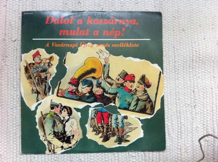 Dalol A Kaszarnya Mulat A Nep disc vinyl lp selectii muzica ungureasca maghiara