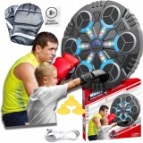 MAȘINĂ DE ANTRENAMENT PENTRU BOX CU SCUT DE BOX PENTRU MONTARE PE PERETE CU BLUETOOTH PENTRU COPII