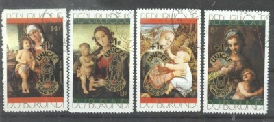 Burundi 1971 Paintings, Religion, used AH.022 foto