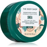 The Body Shop Shea Body Scrub exfoliant de corp cu zahăr unt de shea 50 ml