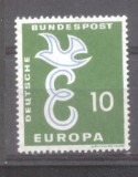 Germany 1958 Europa CEPT, MNH AC.250, Nestampilat