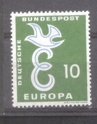 Germany 1958 Europa CEPT, MNH AC.250 foto