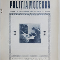 POLITIA MODERNA , REVISTA LUNARA DE SPECIALITATE , LITERATURA SI STIINTA , ANUL VI , NR. 72 , FEBRUARIE , 1932