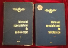 Manualul specialistului de radioloca?ie 1971 2 volume foto