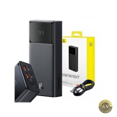 Baterie Externa Baseus Star Lord 20000mAh 65W QC + PD 1 x USB-C - 2 x USB-A Neagra P10022906113-00