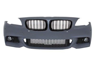 Bara Fata BMW Seria 5 F10 F11 (2011-2014) M-Technik Design cu Grile Centrale M Design Performance AutoTuning foto