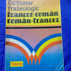 Dictionar frazeologic francez-roman