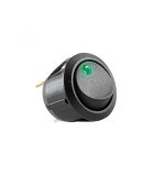 Comutator basculant 12V 20A ON-OFF cu retinere 1 contact cu LED, Somogyi Elektronic