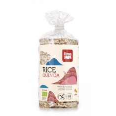 Rondele de orez expandat cu quinoa eco 100g Lima