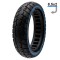 Anvelopă solidă ultra-ușoară off-road, 8.5x2-6.1/B34, negru cu linie albastră | Motorevolution