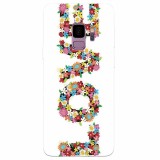 Husa silicon pentru Samsung S9, Love Made By Flowers