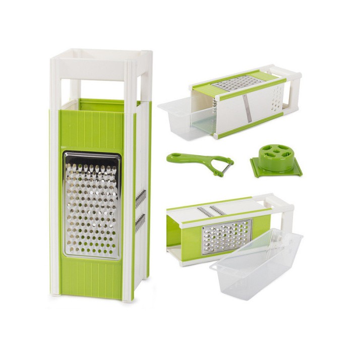 Răzătoare și feliator de legume cu depozitare - Slicer feliator și răzătoare de legume cu depozitare - Tăietor de legume cu răzătoare și depozitare