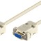 Cablu SERIAL 9 pini mama-mama 2m 1:1 RS232