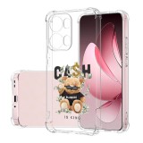 Husa antisoc pentru oppo reno13 pro, airbag pro, clear, cash is king