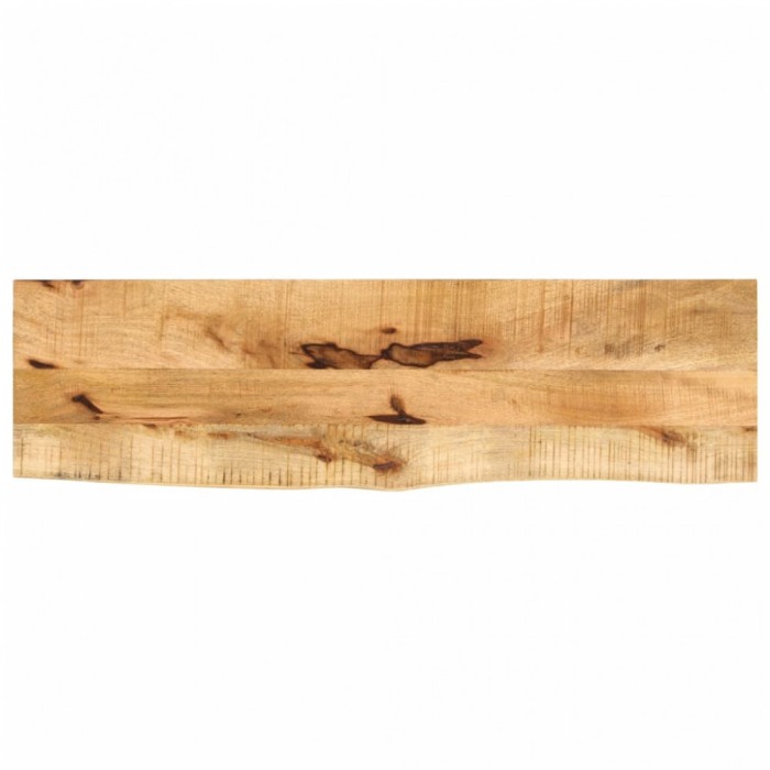 vidaXL Blat de masă margine naturală, 110x40x2,5 cm, lemn masiv mango 370349