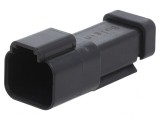 Conector Cablu-Cablu PX0 Tată 2 PIN Negru