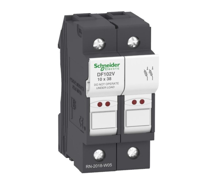 Separator cu fuzibil 2P led 32A 10X38mm Schneider DF102V