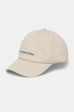 Solid șapcă de baseball din bumbac OLE bărbați, culoarea bej, uni, 21108573 130401
