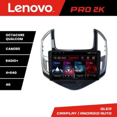 Navigatie Chevrolet Cruze 2013- Lenovo Kit-1267 8 core QLED 2K 4+64 360 Android Waze USB Navigatie Internet Youtube Radio CarStore Technology foto