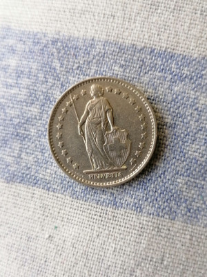 MONEDA 1 FRANC 1969 B. ELVETIA foto