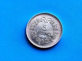 5 Francs 1947 Franta-stare buna!