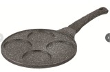Cumpara ieftin Tigaie din aluminiu pentru oua clatite, marmorata, 26cm, Bohmann