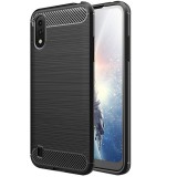 Husa SAMSUNG Galaxy A01 - Carbon (Negru) FORCELL