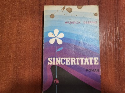 Sinceritate de Warwick Deeping foto