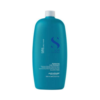 Sampon pentru par cret sau ondulat, Alfaparf, Semi di Lino Curls Enhancing Low Shampoo, 1000ml foto