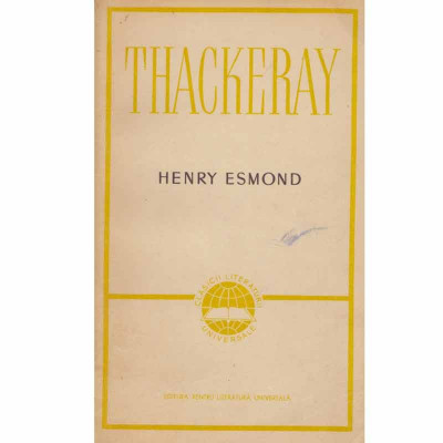 William Makepeace Thackeray - Henry Esmond - 114643 foto