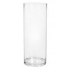 Vază Sticlă, Cilindrică, Transparentă, Diametru 15x40cm, Oem