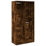 Cumpara ieftin Sifonier, stejar afumat, 100x50x200 cm, lemn prelucrat