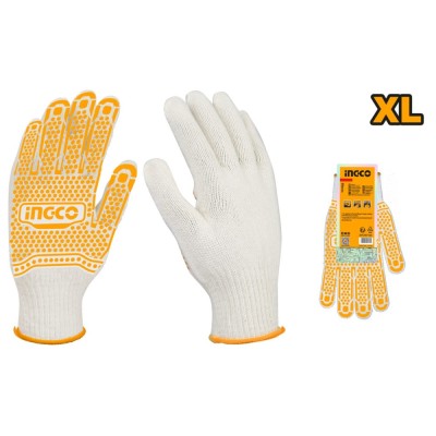 Manusi panza cu puncte xl - Ingco HGVK05 foto