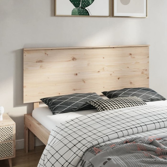 Gossi tablie de pat, 164x6x82,5 cm, lemn masiv de pin