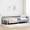 vidaXL Cadru de pat colțar Altele cu headboard Gri deschis 90 x 200 cm 42016117