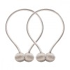 Bratara magnetica de prindere perdele draperii, model BEIGE BALLS, AVEX