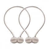 Bratara magnetica de prindere perdele draperii, model BEIGE BALLS