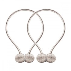 Bratara magnetica de prindere perdele draperii, model BEIGE BALLS