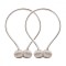 Bratara magnetica de prindere perdele draperii, model BEIGE BALLS