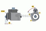 Starter VW TRANSPORTER IV bus (70XB, 70XC, 7DB, 7DW, 7DK) (1990 - 2003) BOSCH 0 986 018 470