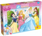 Puzzle 2 in 1 Lisciani Disney Princess, Plus, 60 piese