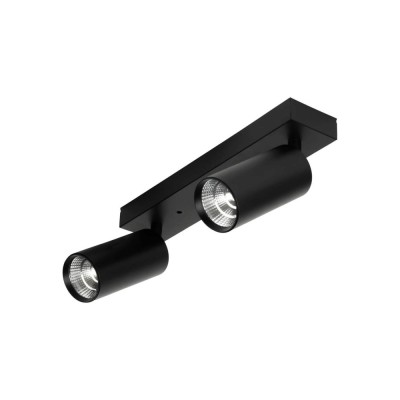 Spot Kabo LED 15W IP20, negru, Erste foto