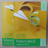 MATEMATICA , CLASA A VI -A , de MARIUS PERIANU ...DANIELA STANICA , VOLUMELE I - II , 2015-2016