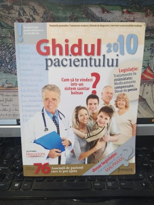 Ghidul pacientului 2010, Jurnalul Național, 100 adrese utile, 30 boli &amp;icirc;n detaliu, București, 135 foto