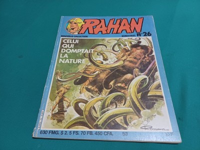 REVISTA RAHAN *NOUVELLE COLLECTION NR. 26 * 1982 * PUBLICAT &amp;Icirc;N ROM&amp;Acirc;NIA *12 foto