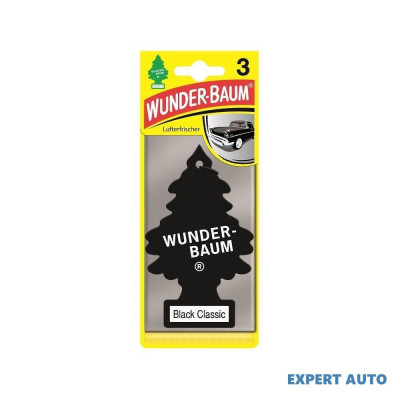 Set 3 bucati odorizante auto bradut wunder-baum black ice UNIVERSAL Universal #6 foto