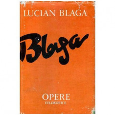 Lucian Blaga - Opere filozofice vol.X (Trilogia Valorilor) - 100505 foto