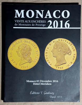 Monaco 2016 Vente aux encheres de Monnaies de Prestige foto