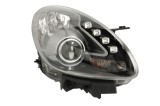 Far Alfa Romeo Giulietta (940), 05.2010-, partea Dreapta, bi-xenon; cu sistem iluminat in curba; lumina de zi LED; D1S+H1+LED; electric; rama Titan;
